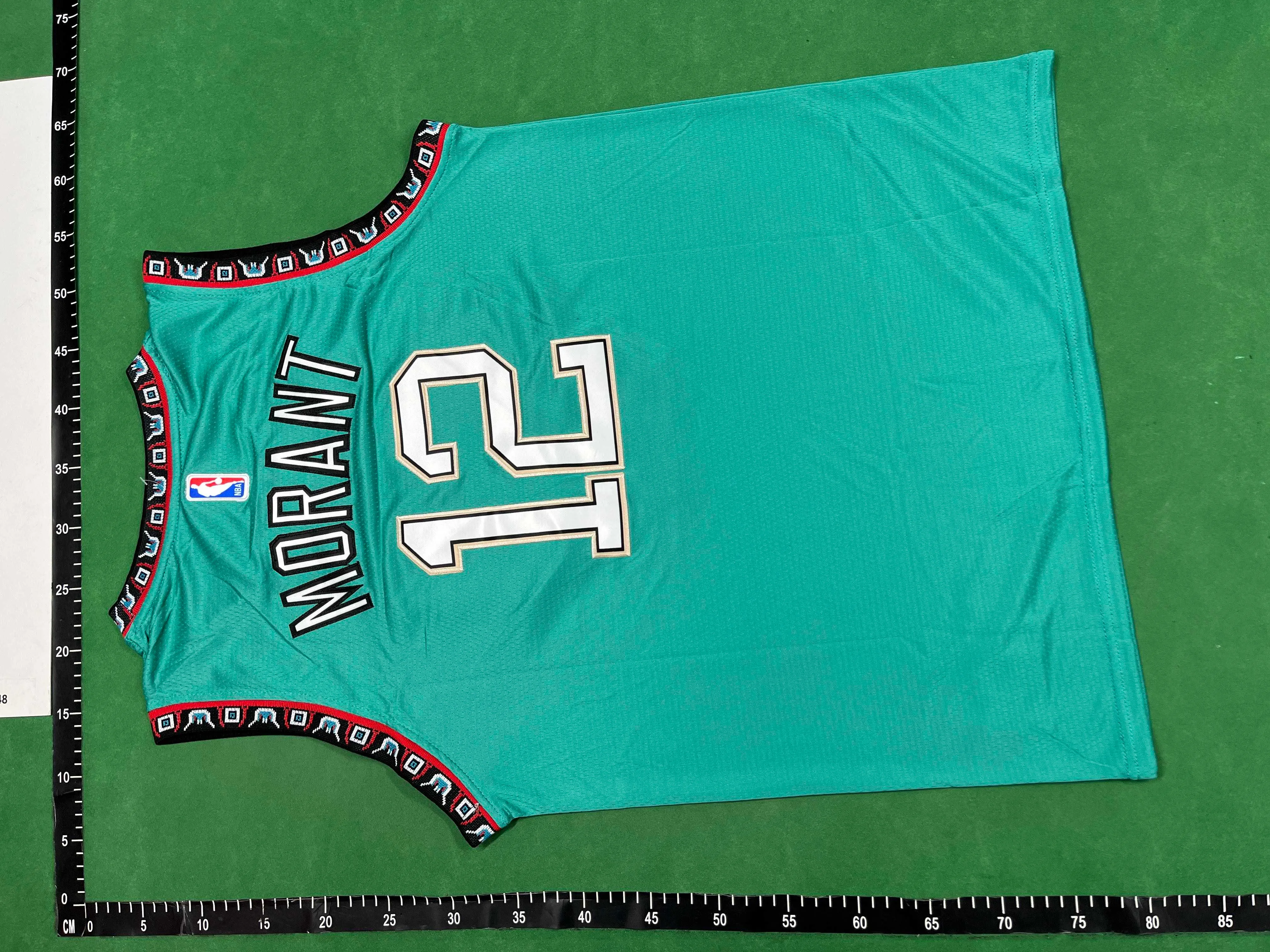 NBA Jersey Tanktop Basket Grizzly Morant N.12 thumbnail 3