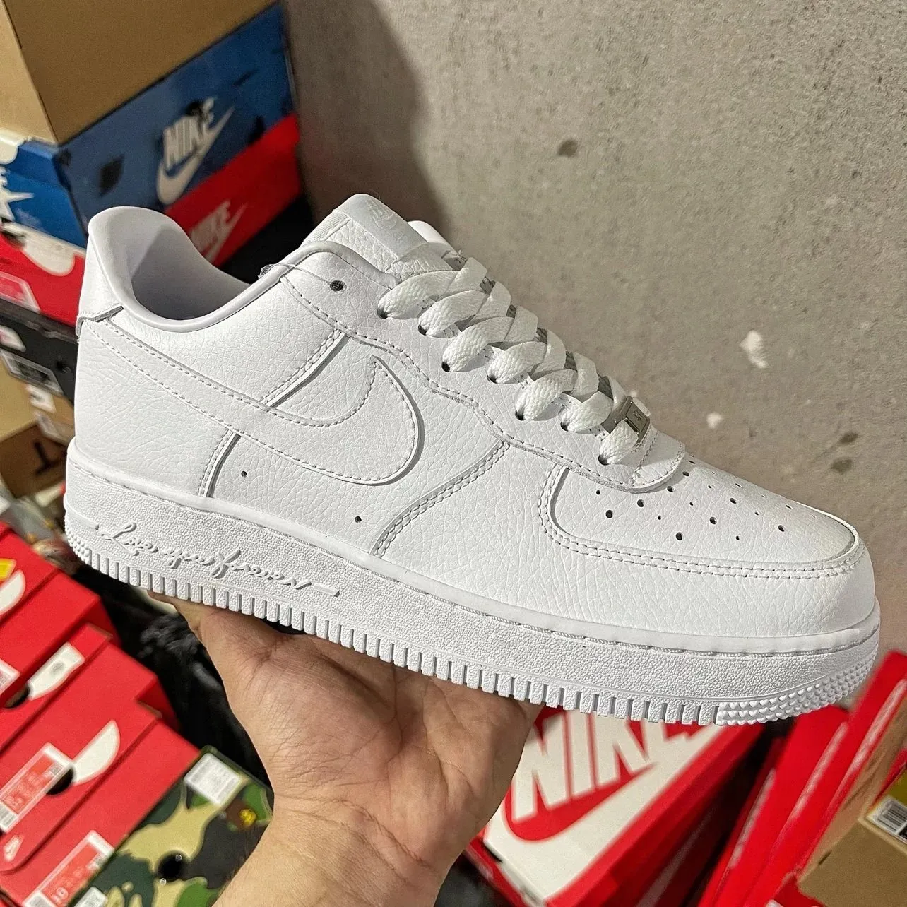 NOCTA x NK Air Force 1 Low "Certified Lover Boy" thumbnail 7
