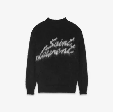 Saint Laurent fluffy shirt thumbnail 3