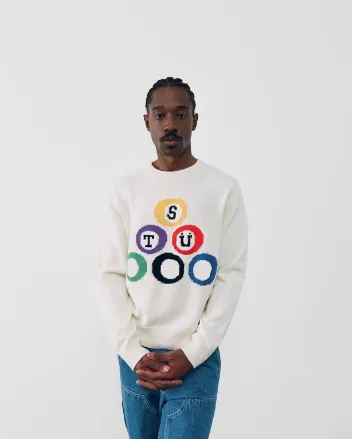 stussy 8ball knit thumbnail 2