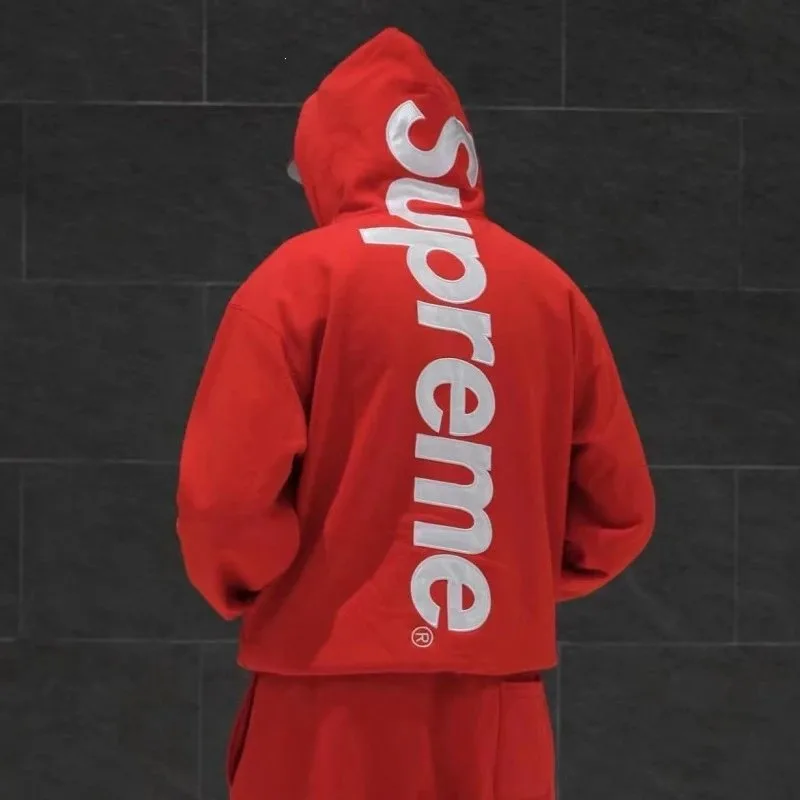 Supreme Box Logo Fleece Hoodie - Image 1