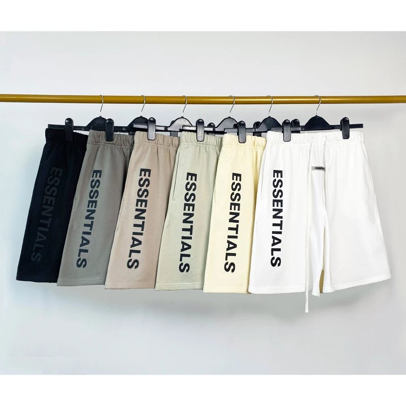 Essentials-Style Logo Shorts
