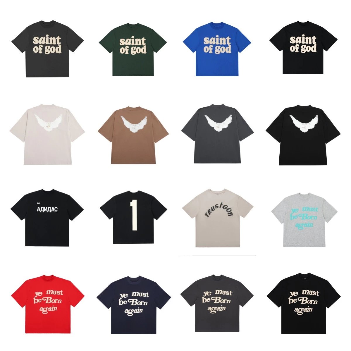 Saint-Style Graphic Tee Collection