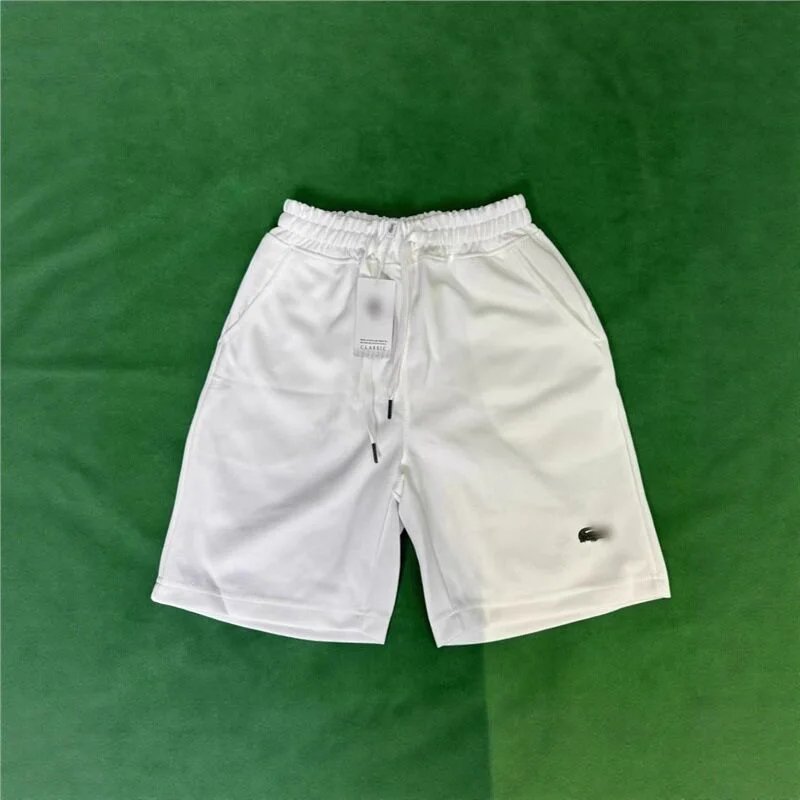 Embroidered Croc Logo Shorts