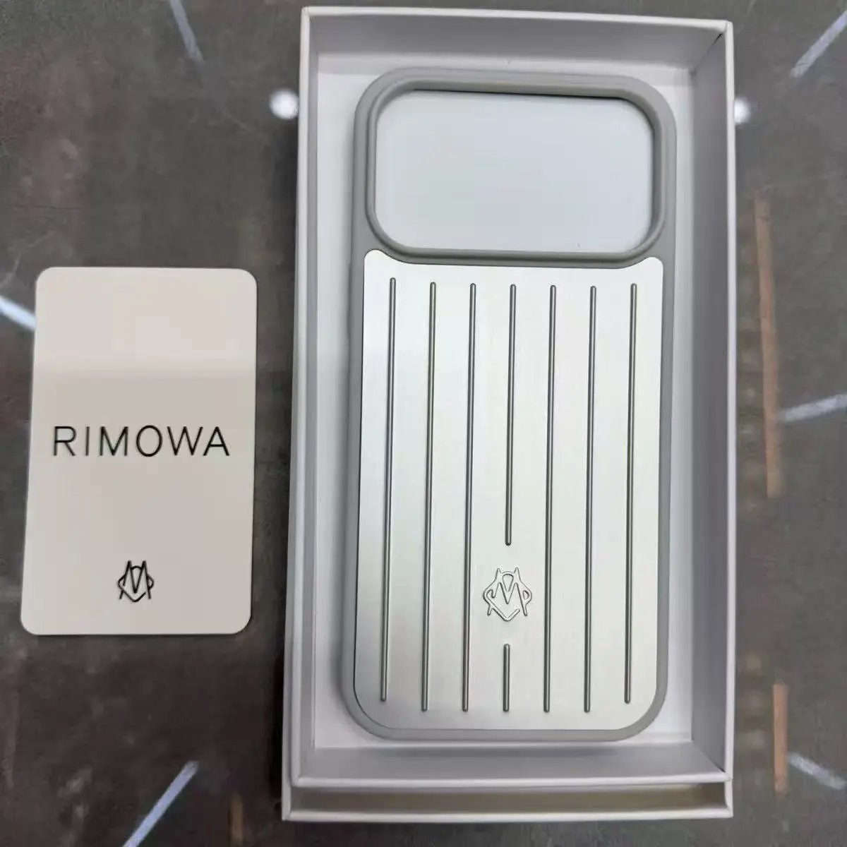 Rimowa Style Alloy Phone Case
